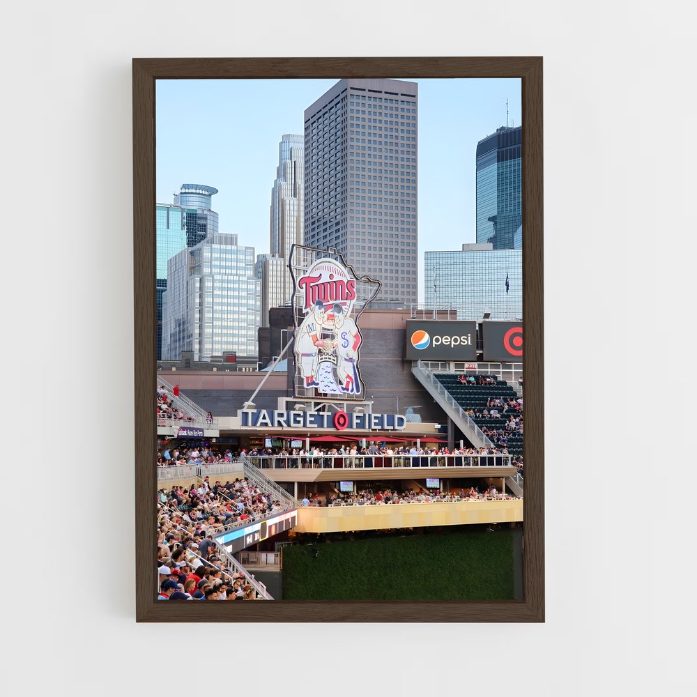 Poster Target Field Vibes – affiche Baseball (vue 5)